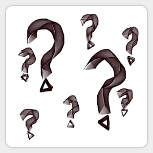 Question mark Sticker